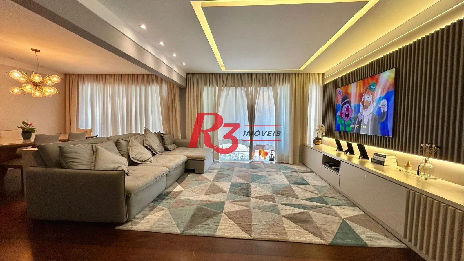 Apartamento à venda, 206 m² por R$ 1.800.000,00 - Aparecida - Santos/SP