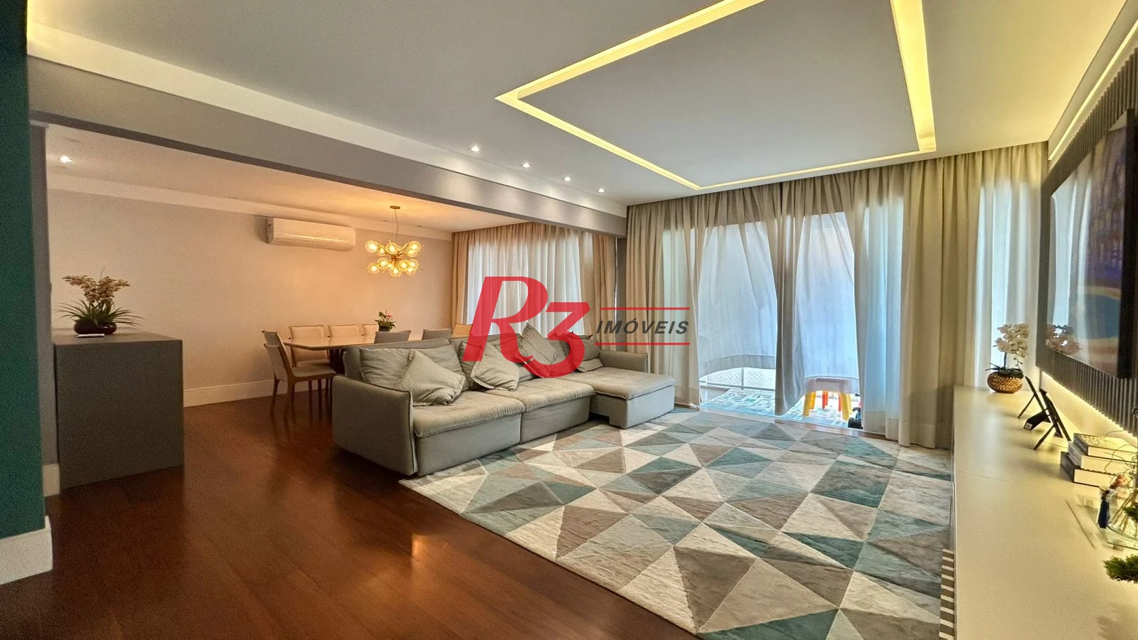 Apartamento à venda, 206 m² por R$ 1.800.000,00 - Aparecida - Santos/SP