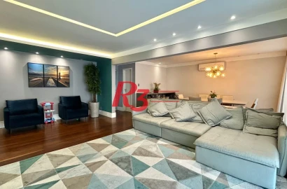 Apartamento à venda, 206 m² por R$ 1.800.000,00 - Aparecida - Santos/SP