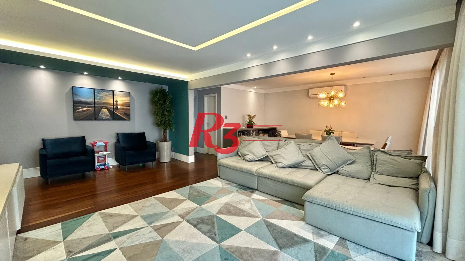 Apartamento à venda, 206 m² por R$ 1.800.000,00 - Aparecida - Santos/SP