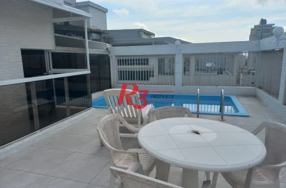 Cobertura à venda, 360 m² por R$ 2.234.000,00 - Ponta da Praia - Santos/SP