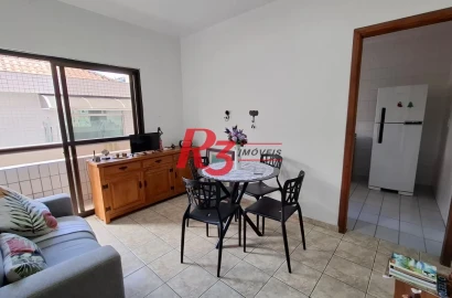 Apartamento à venda, 46 m² por R$ 410.000,00 - Embaré - Santos/SP