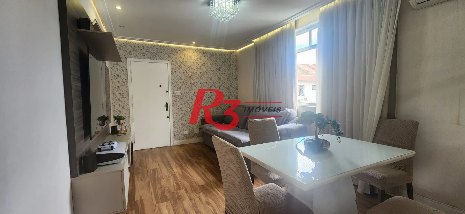 Apartamento à venda, 93 m² por R$ 470.000,00 - Estuário - Santos/SP