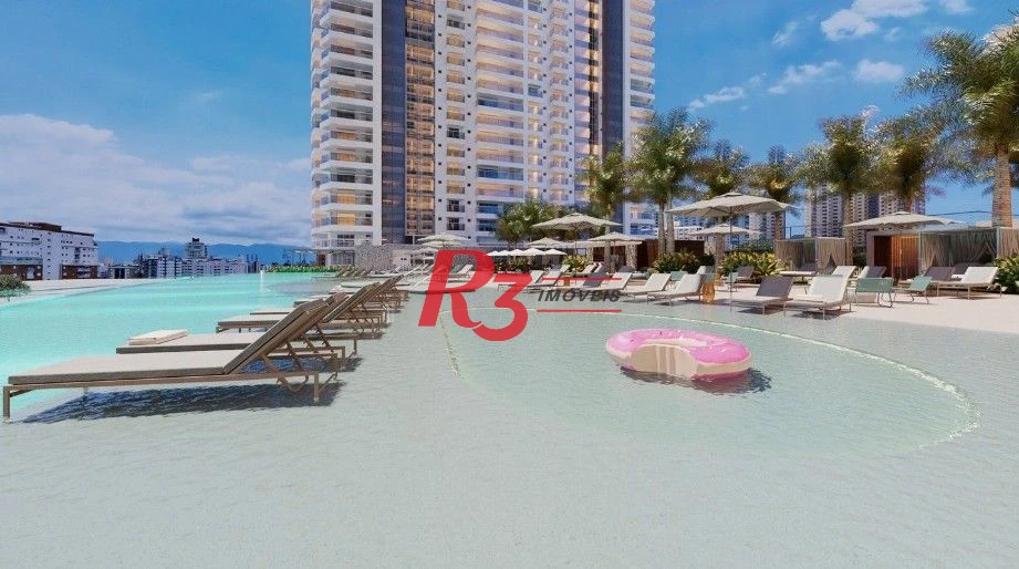 Apartamento com 3 dormitórios à venda, 218 m² por R$ 5.800.000,00 - Ponta da Praia - Santos/SP