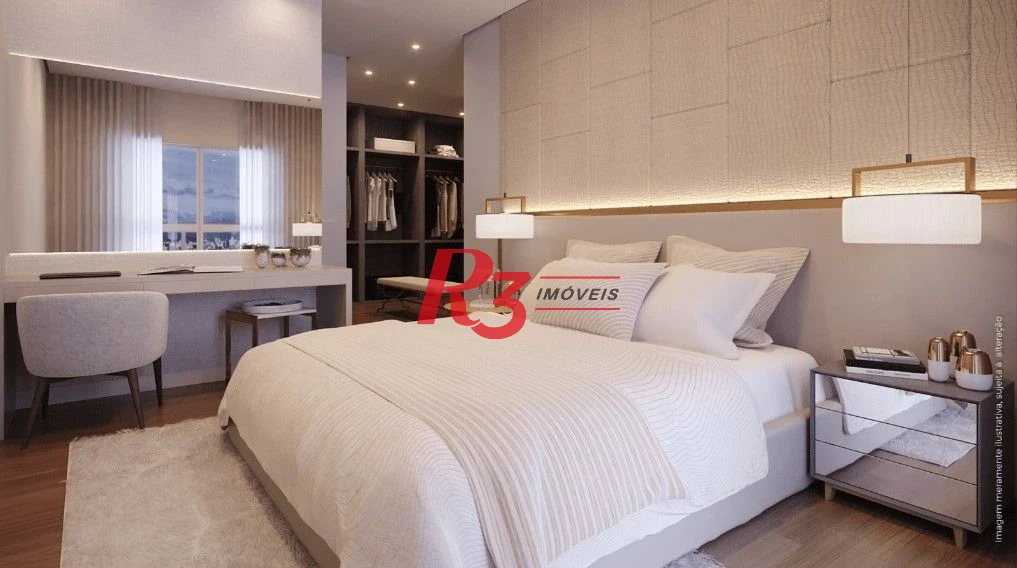 Apartamento com 3 dormitórios à venda, 218 m² por R$ 5.800.000,00 - Ponta da Praia - Santos/SP