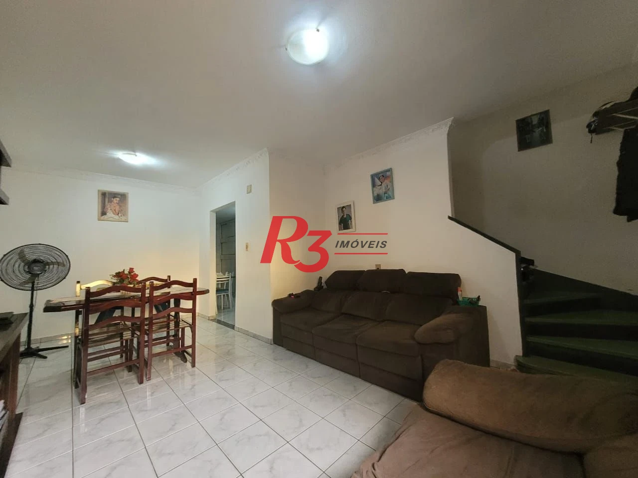 Casa com 2 dormitórios à venda, 80 m² por R$ 410.000,00 - Macuco - Santos/SP