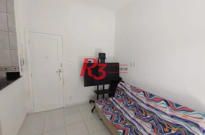 Apartamento com 1 dormitório à venda, 36 m² por R$ 300.000,00 - Embaré - Santos/SP