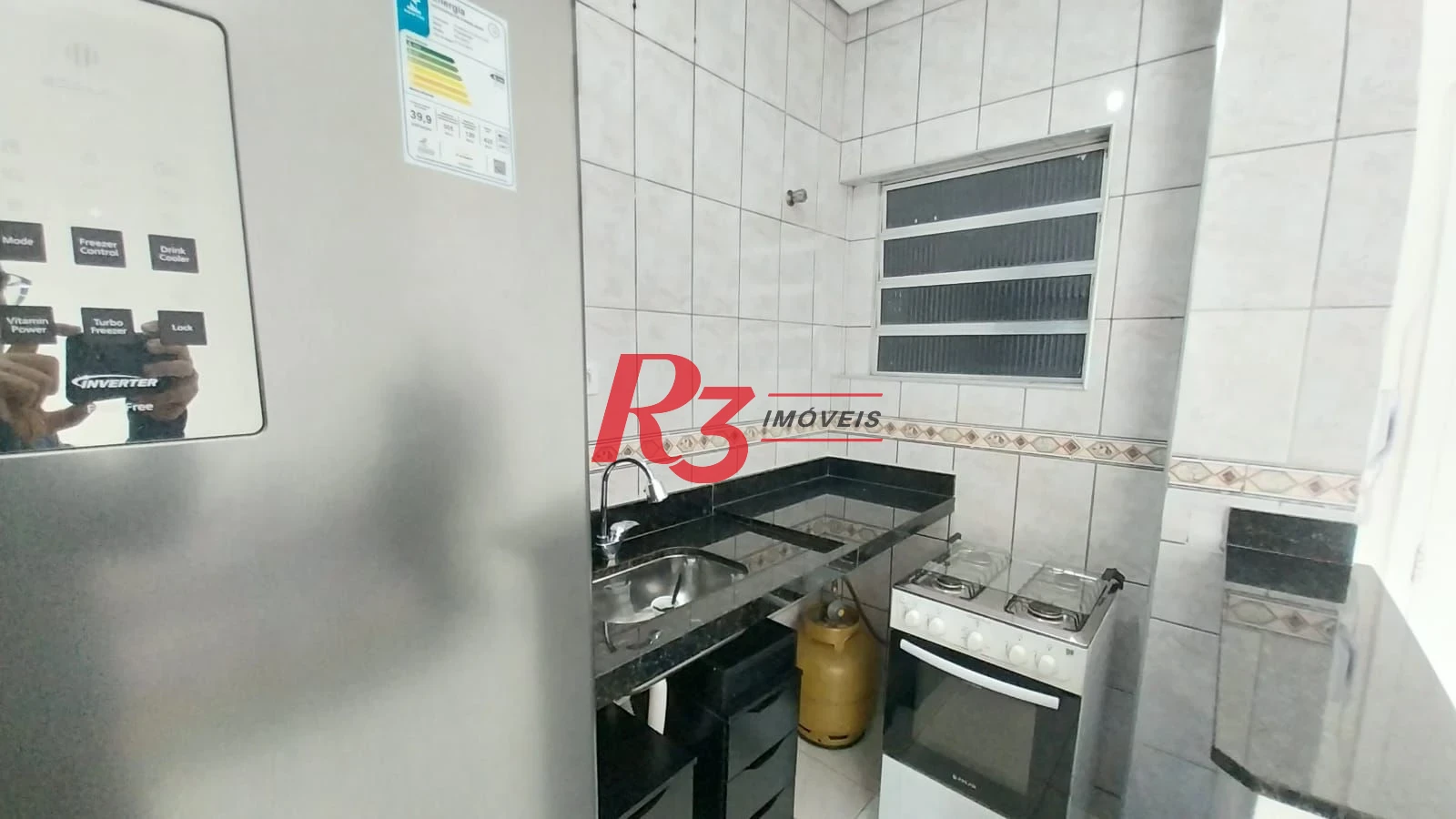 Apartamento com 1 dormitório à venda, 36 m² por R$ 300.000,00 - Embaré - Santos/SP