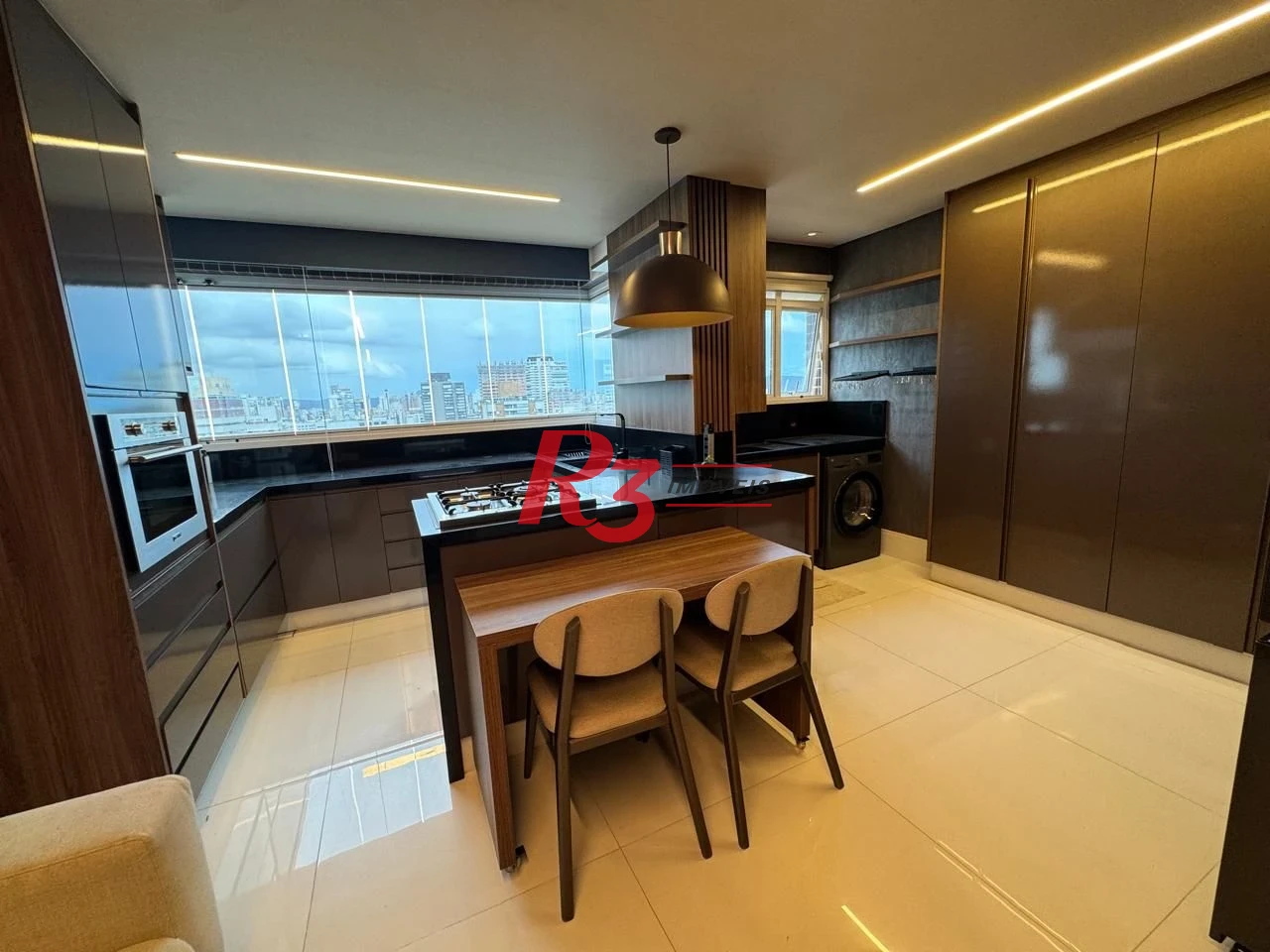 Apartamento Duplex com 3 dormitórios à venda, 115 m² por R$ 1.710.000,00 - Pompéia - Santos/SP