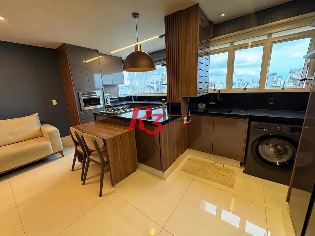 Apartamento Duplex com 3 dormitórios à venda, 115 m² por R$ 1.710.000,00 - Pompéia - Santos/SP