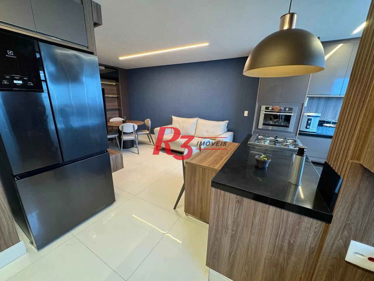 Apartamento Duplex com 3 dormitórios à venda, 115 m² por R$ 1.710.000,00 - Pompéia - Santos/SP