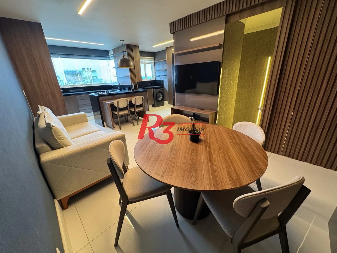 Apartamento Duplex com 3 dormitórios à venda, 115 m² por R$ 1.710.000,00 - Pompéia - Santos/SP