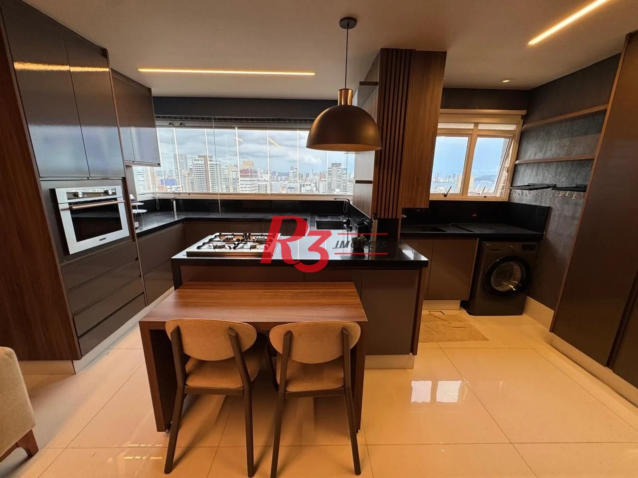 Apartamento Duplex com 3 dormitórios à venda, 115 m² por R$ 1.710.000,00 - Pompéia - Santos/SP