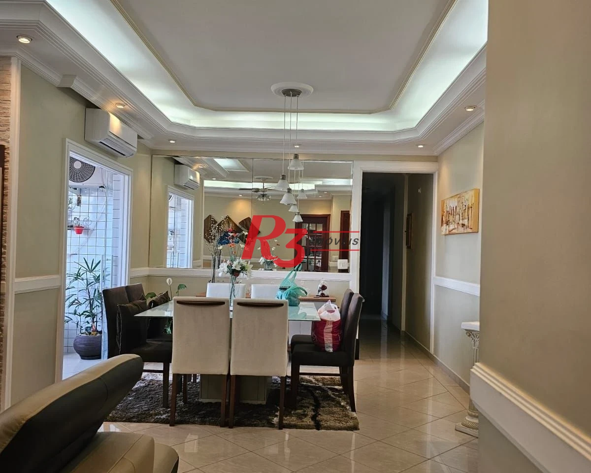 Apartamento com 3 dormitórios à venda, 128 m² por R$ 780.000,00 - Canto do Forte - Praia Grande/SP