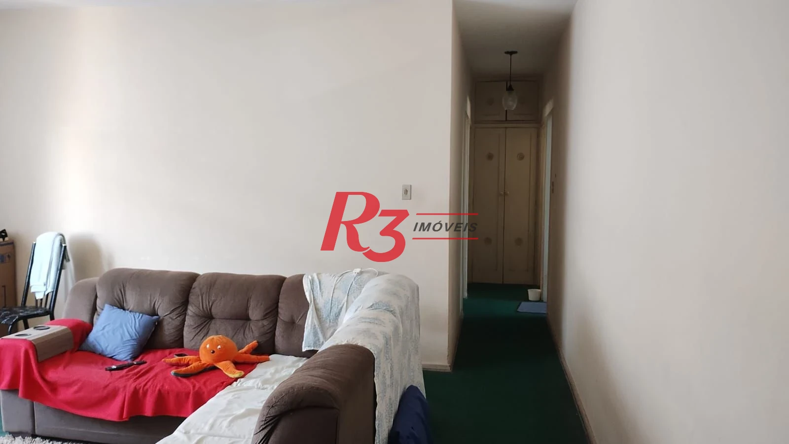 Apartamento com 3 dormitórios à venda, 69 m² por R$ 375.000,00 - Boqueirão - Santos/SP