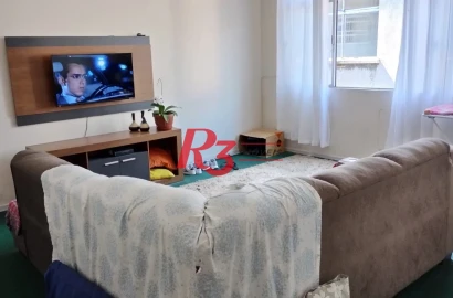 Apartamento com 3 dormitórios à venda, 100 m² por R$ 430.000,00 - Boqueirão - Santos/SP