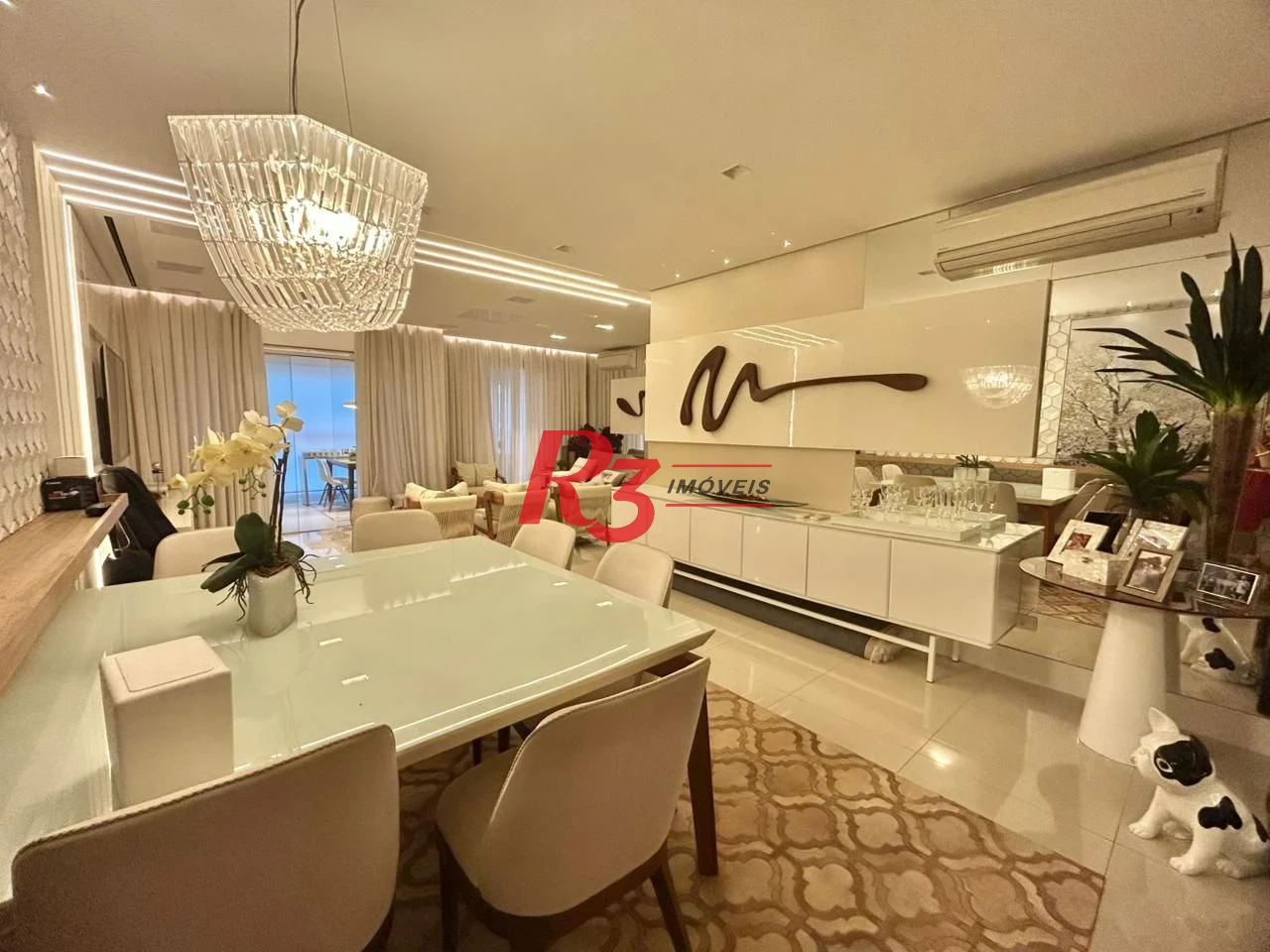 Apartamento com 3 dormitórios à venda, 178 m² por R$ 3.500.000,00 - Boqueirão - Santos/SP