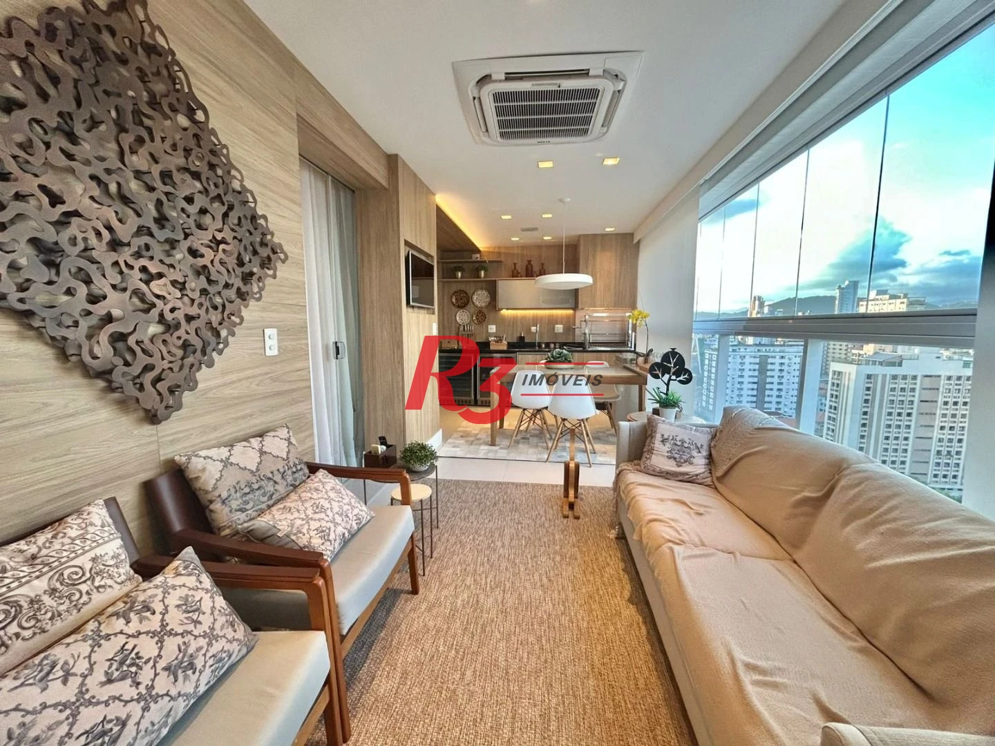 Apartamento com 3 dormitórios à venda, 178 m² por R$ 3.500.000,00 - Boqueirão - Santos/SP