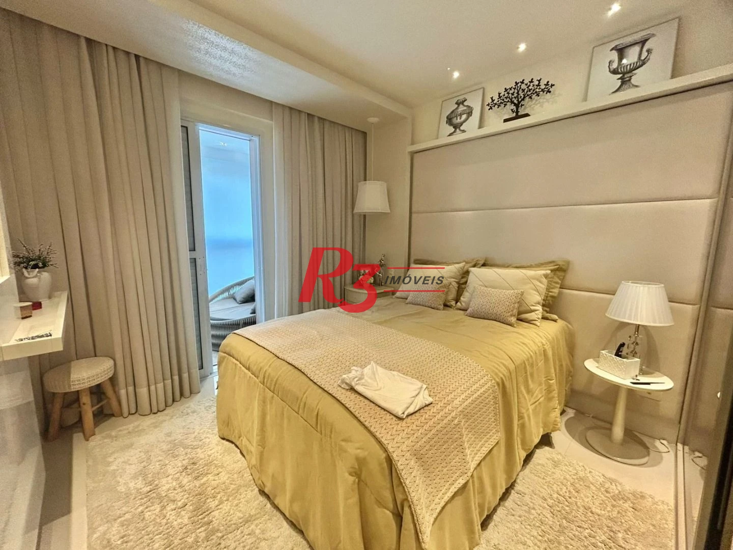 Apartamento com 3 dormitórios à venda, 178 m² por R$ 3.500.000,00 - Boqueirão - Santos/SP