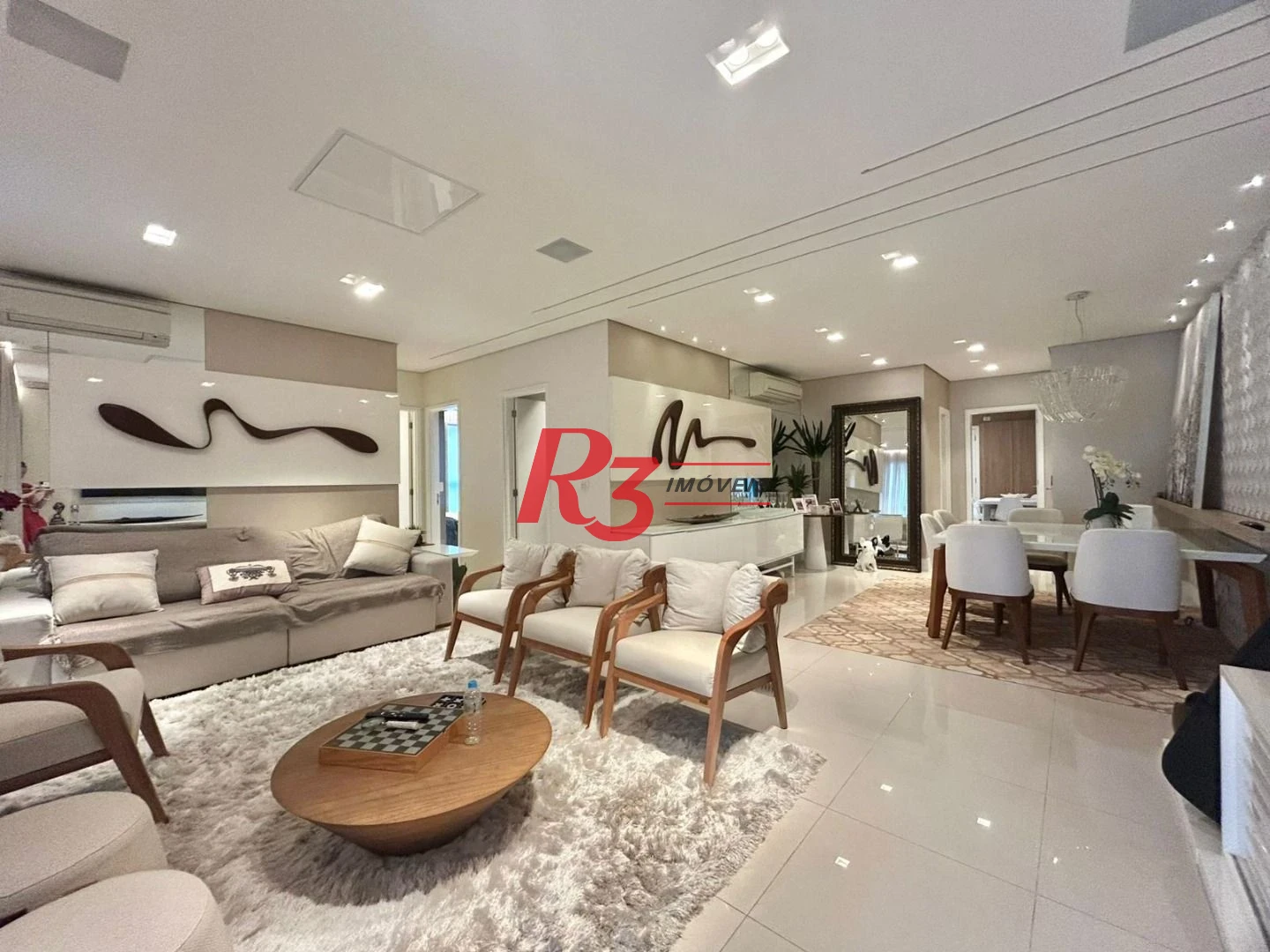 Apartamento com 3 dormitórios à venda, 178 m² por R$ 3.500.000,00 - Boqueirão - Santos/SP