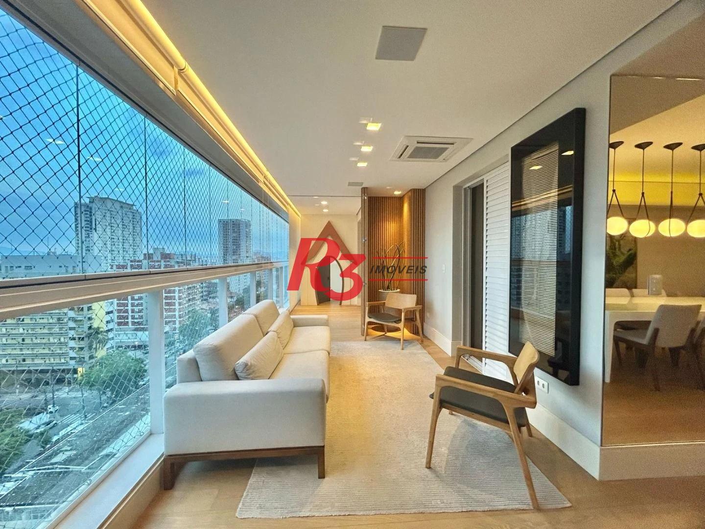 Apartamento com 3 dormitórios à venda, 177 m² por R$ 3.280.000,00 - Boqueirão - Santos/SP