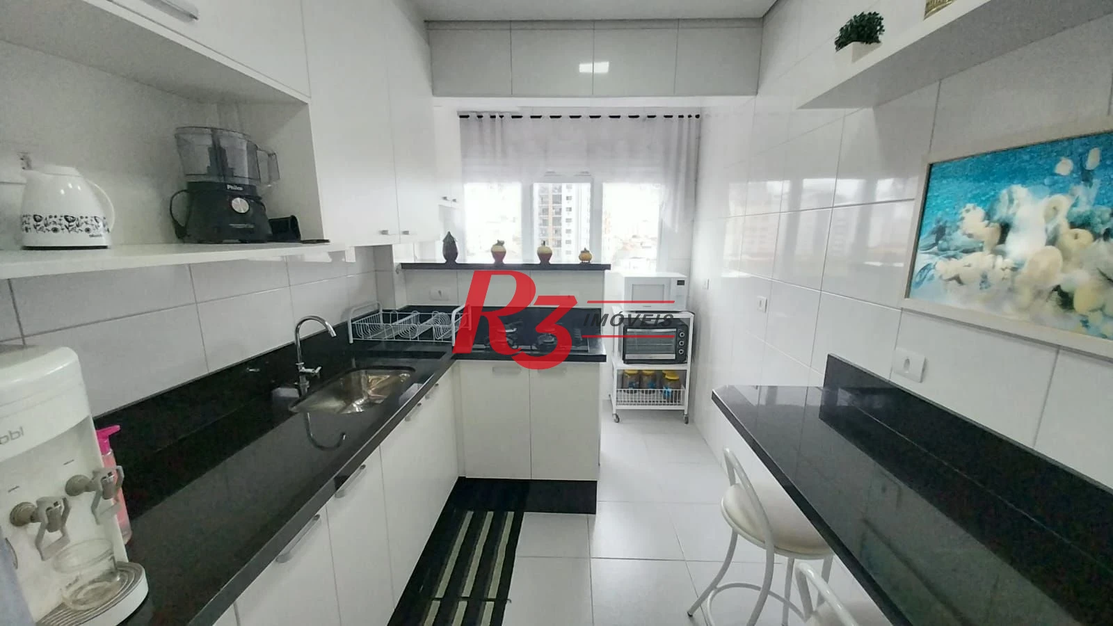 Apartamento com 2 dormitórios à venda, 73 m² por R$ 619.000,00 - Campo Grande - Santos/SP