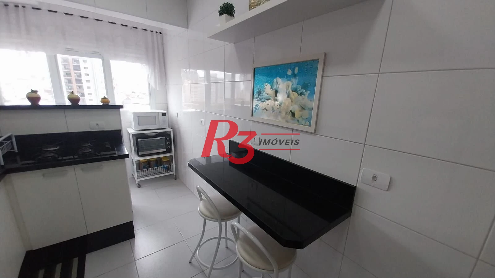 Apartamento com 2 dormitórios à venda, 73 m² por R$ 619.000,00 - Campo Grande - Santos/SP