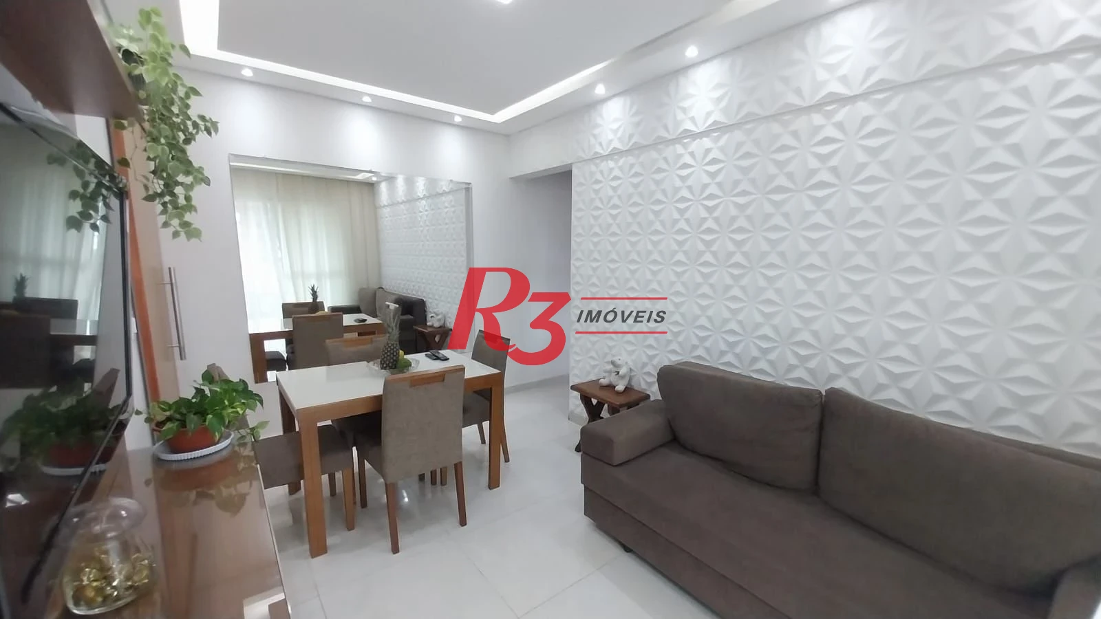 Apartamento com 2 dormitórios à venda, 73 m² por R$ 619.000,00 - Campo Grande - Santos/SP