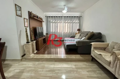 Apartamento com 3 dormitórios à venda, 170 m² por R$ 910.000,00 - Ponta da Praia - Santos/SP