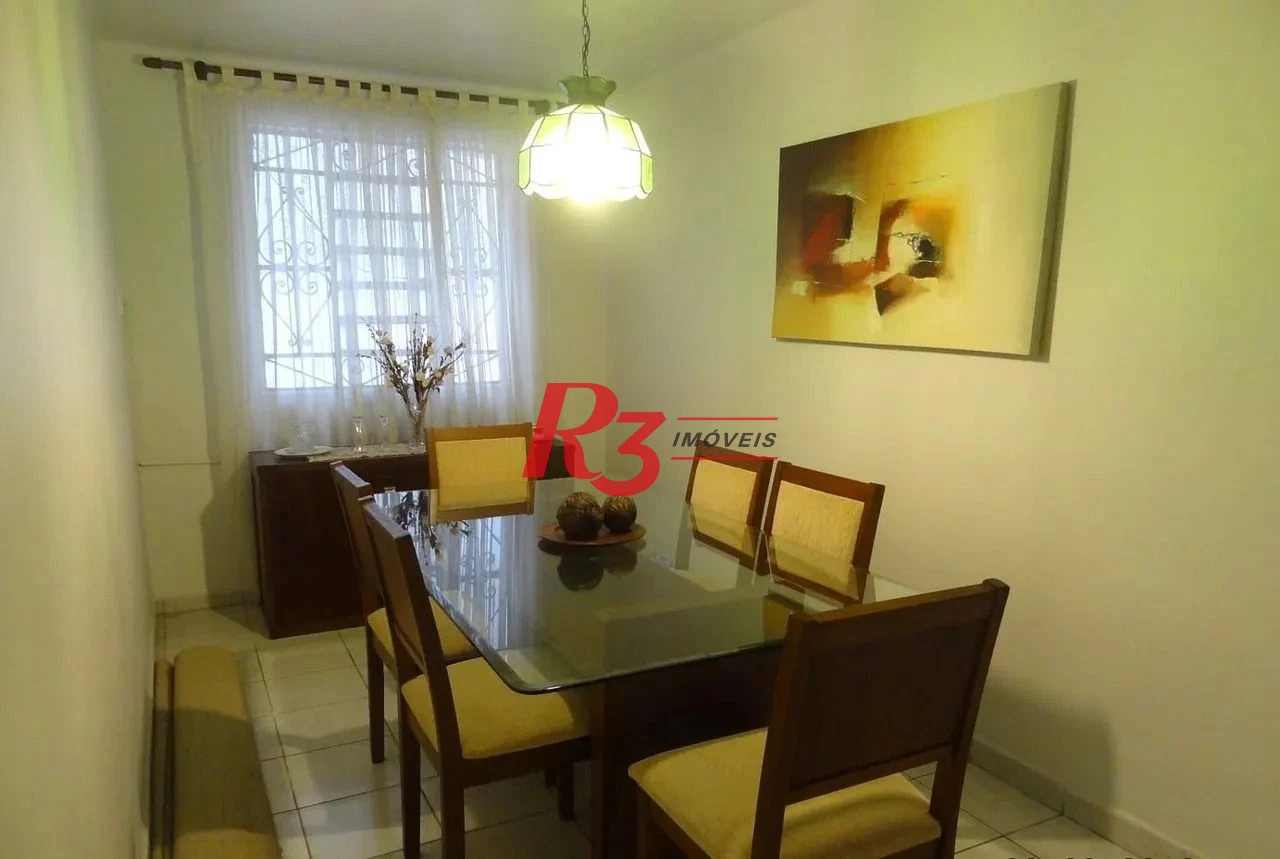 Sobrado com 4 dormitórios à venda, 210 m² por R$ 1.350.000,00 - Embaré - Santos/SP