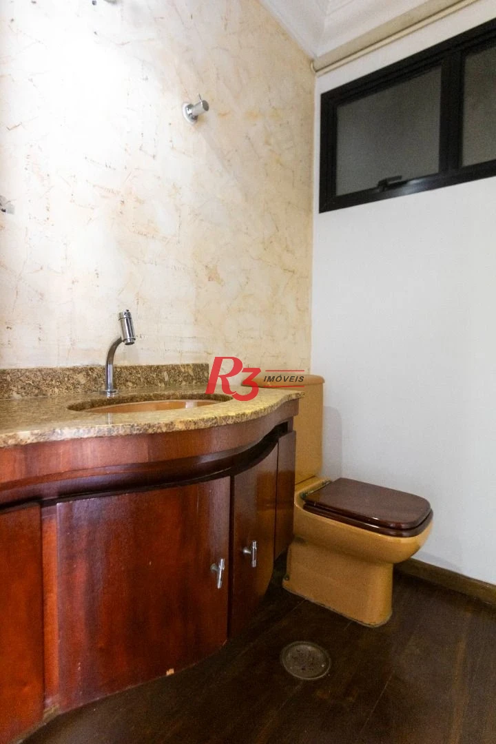 Apartamento com 3 dormitórios à venda, 183 m² por R$ 1.200.000,00 - Pompéia - Santos/SP