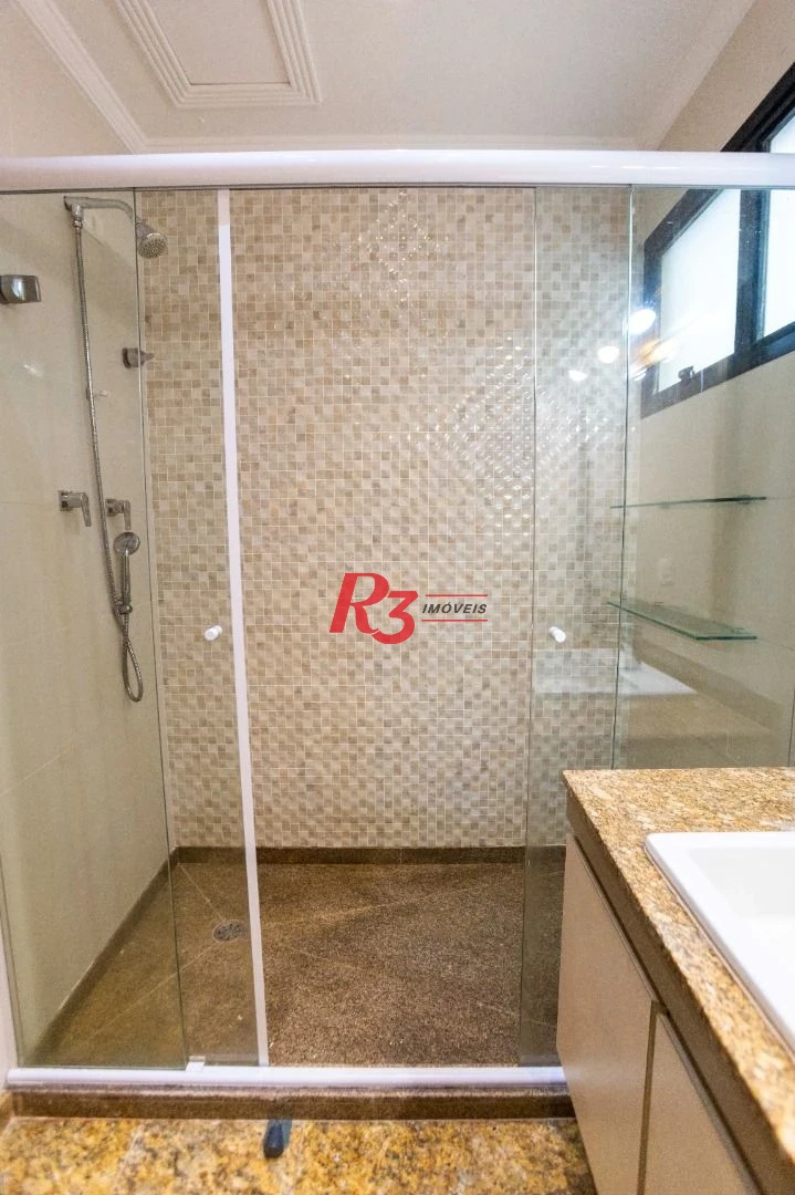 Apartamento com 3 dormitórios à venda, 183 m² por R$ 1.200.000,00 - Pompéia - Santos/SP