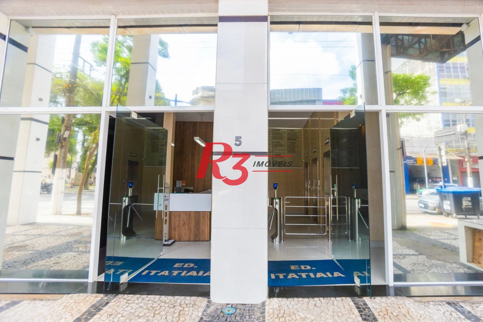 Sala para alugar, 29 m² por R$ 3.000,00/mês - Centro - Santos/SP
