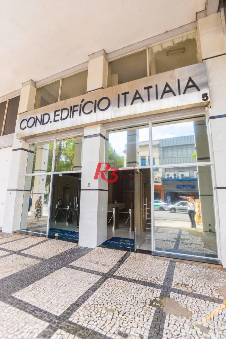 Sala para alugar, 29 m² por R$ 3.000,00/mês - Centro - Santos/SP