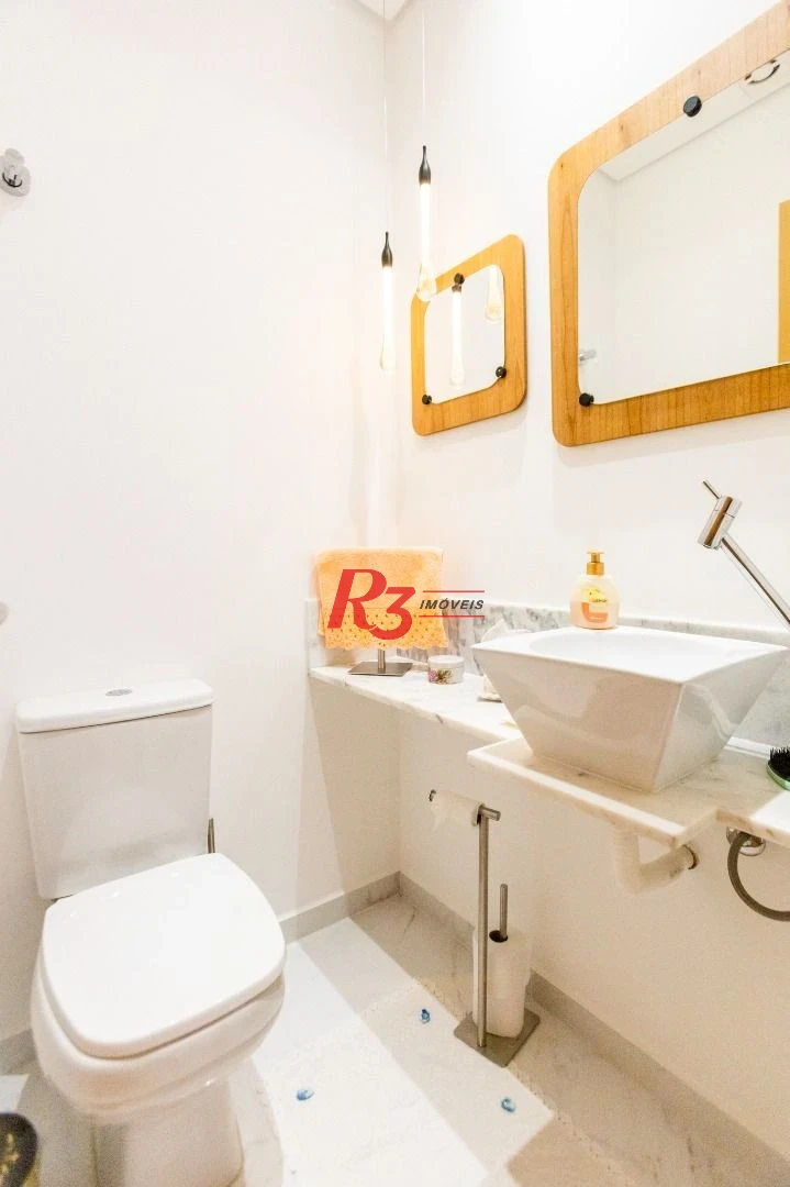 Apartamento à venda, 116 m² por R$ 2.456.000,00 - Gonzaga - Santos/SP