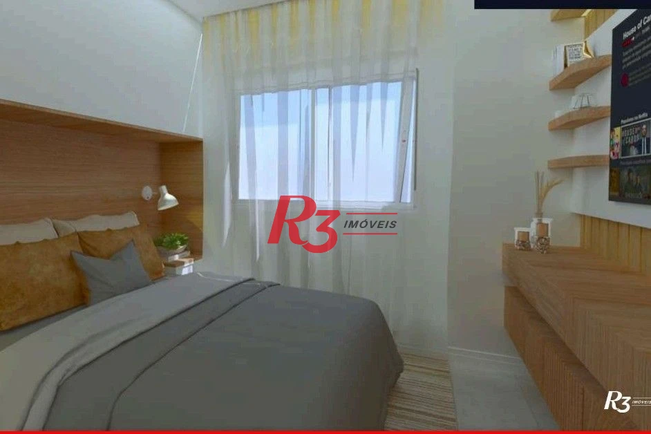 Apartamento à venda, 38 m² por R$ 352.000,00 - Aparecida - Santos/SP