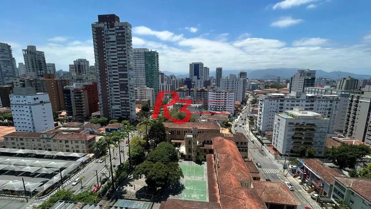 Apartamento com 3 dormitórios à venda, 126 m² por R$ 1.700.000,00 - Boqueirão - Santos/SP