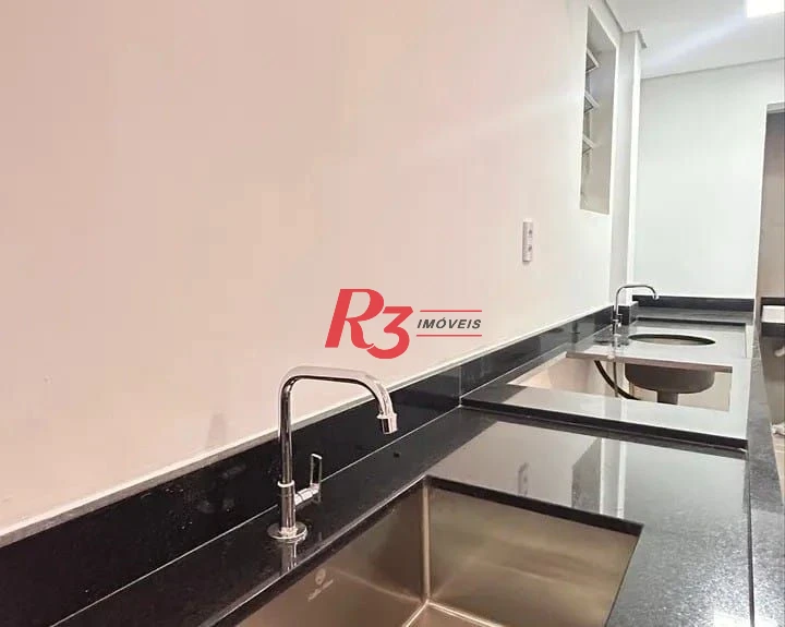 Studio com 1 dormitório à venda, 30 m² por R$ 330.000,00 - José Menino - Santos/SP