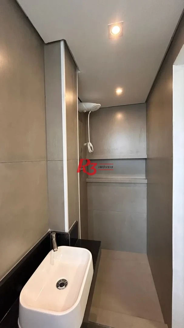 Studio com 1 dormitório à venda, 30 m² por R$ 330.000,00 - José Menino - Santos/SP