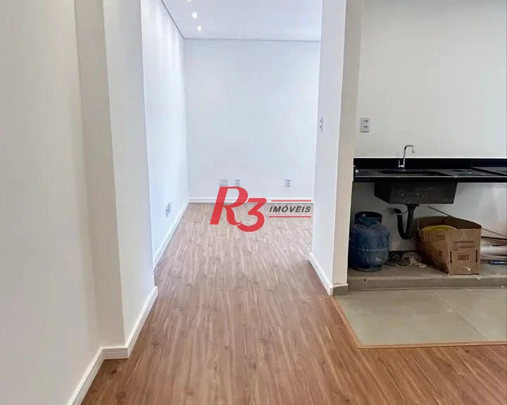 Studio com 1 dormitório à venda, 30 m² por R$ 330.000,00 - José Menino - Santos/SP
