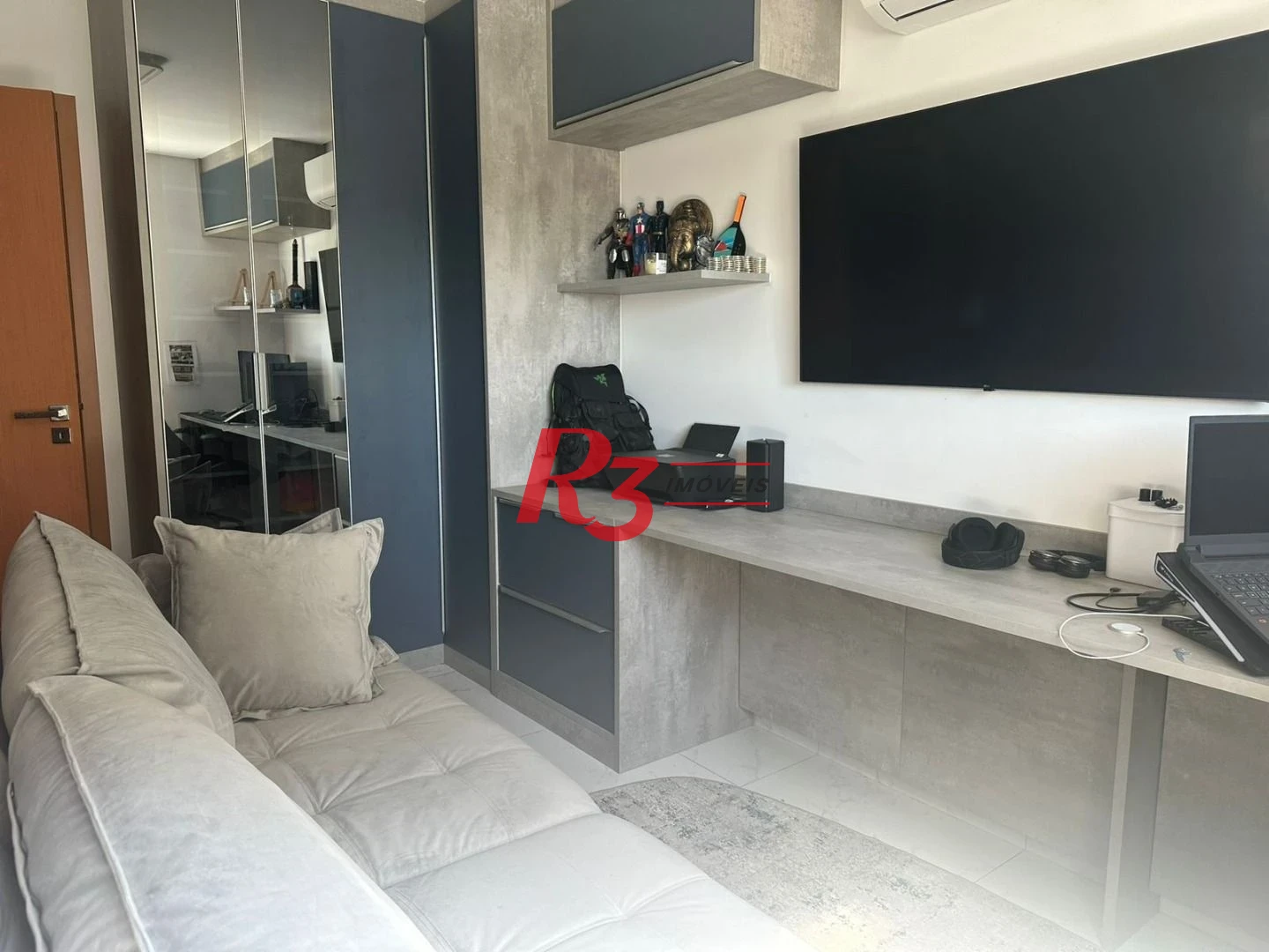 Apartamento com 3 dormitórios à venda, 149 m² por R$ 2.490.000,00 - Canto do Forte - Praia Grande/SP