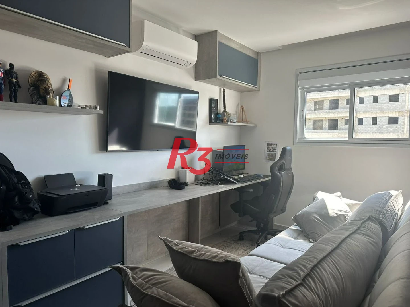 Apartamento com 3 dormitórios à venda, 149 m² por R$ 2.490.000,00 - Canto do Forte - Praia Grande/SP