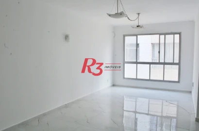 Apartamento para alugar, 77 m² por R$ 3.800,02/mês - Embaré - Santos/SP