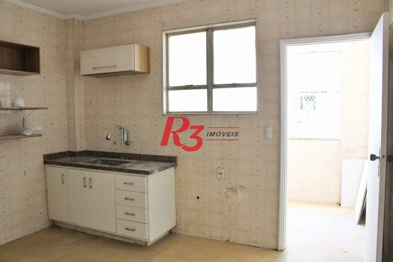Apartamento para alugar, 77 m² por R$ 3.800,02/mês - Embaré - Santos/SP