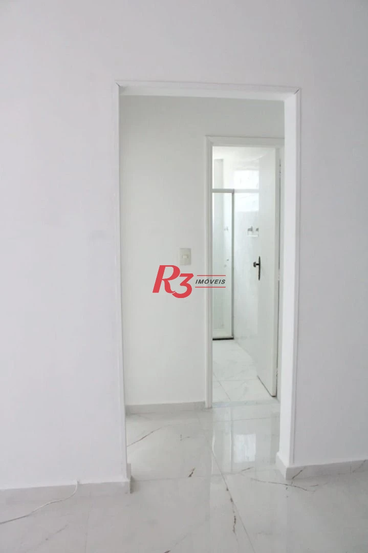 Apartamento para alugar, 77 m² por R$ 3.800,02/mês - Embaré - Santos/SP