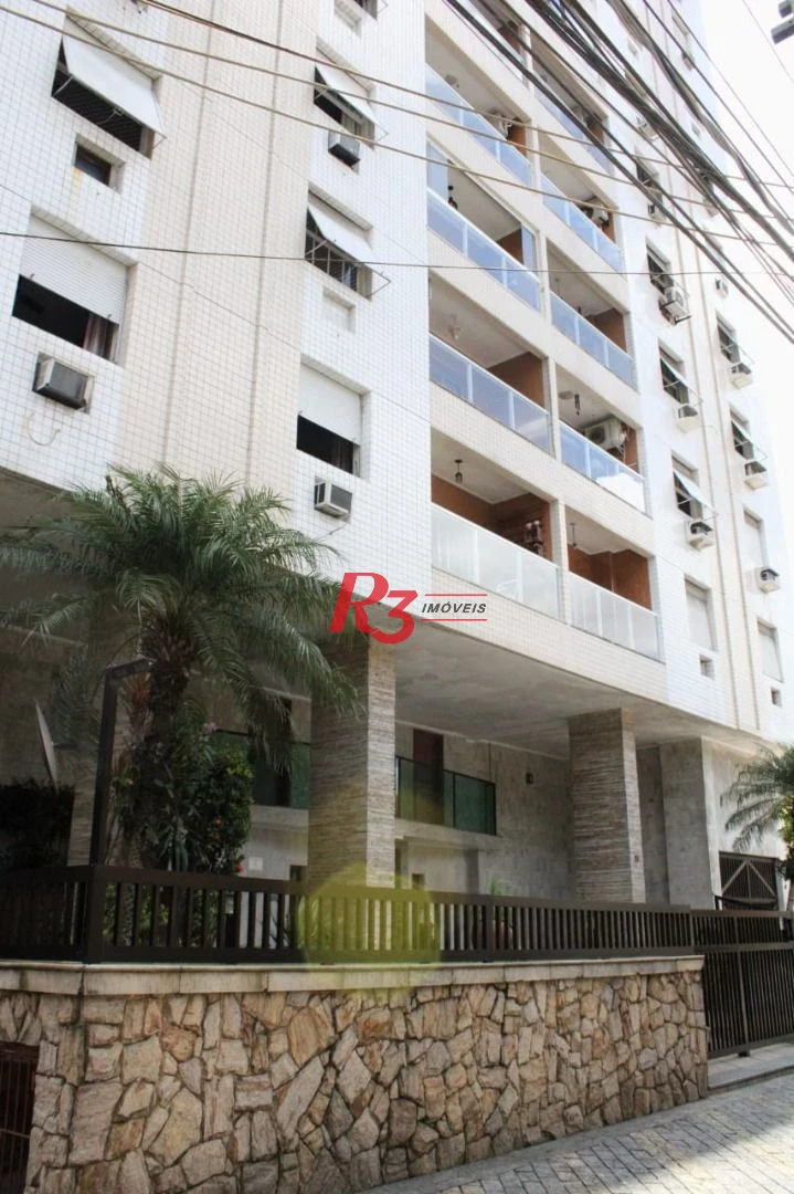 Apartamento para alugar, 77 m² por R$ 3.800,02/mês - Embaré - Santos/SP