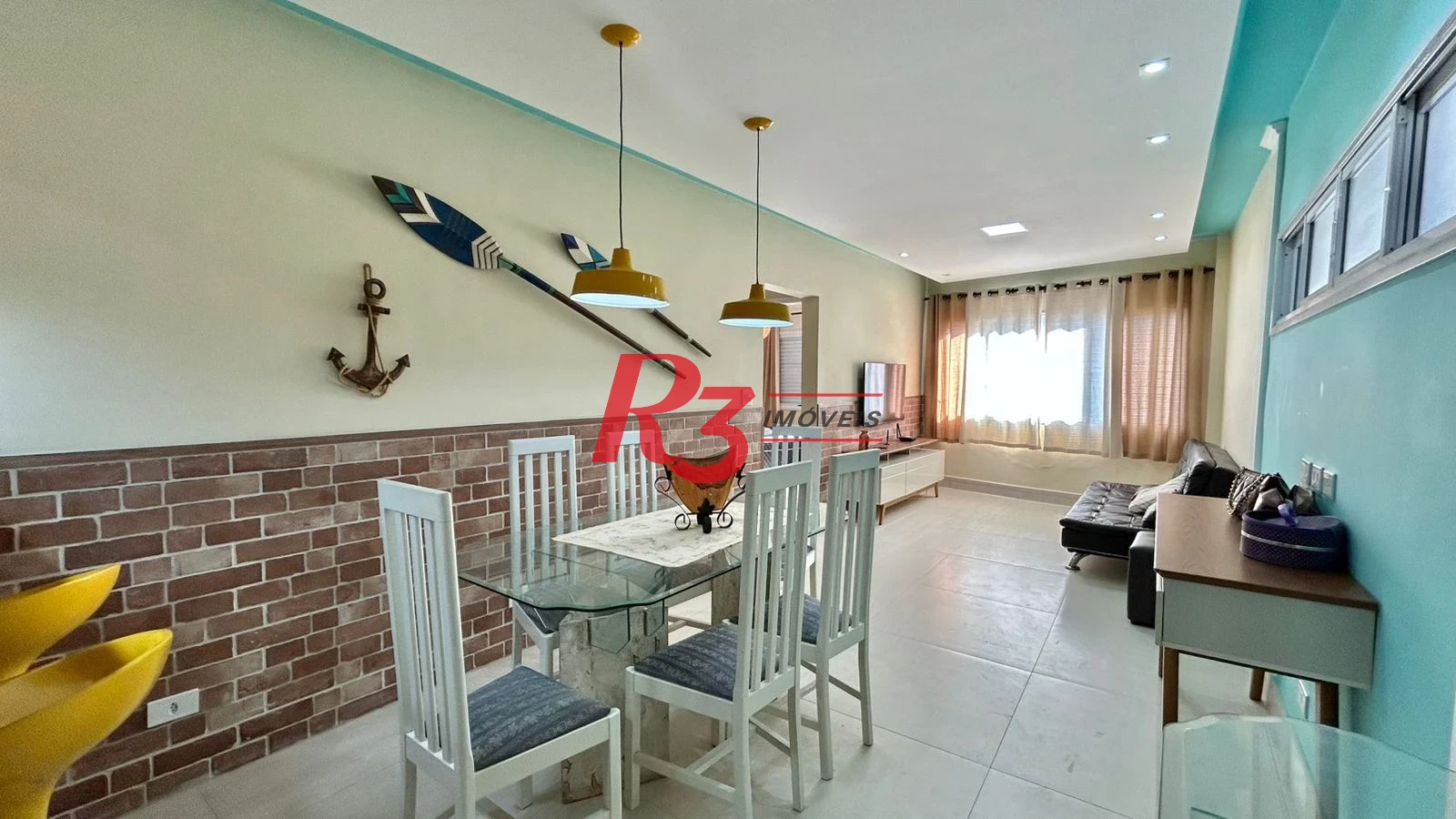 Apartamento 2 dormitorios em São Vicente