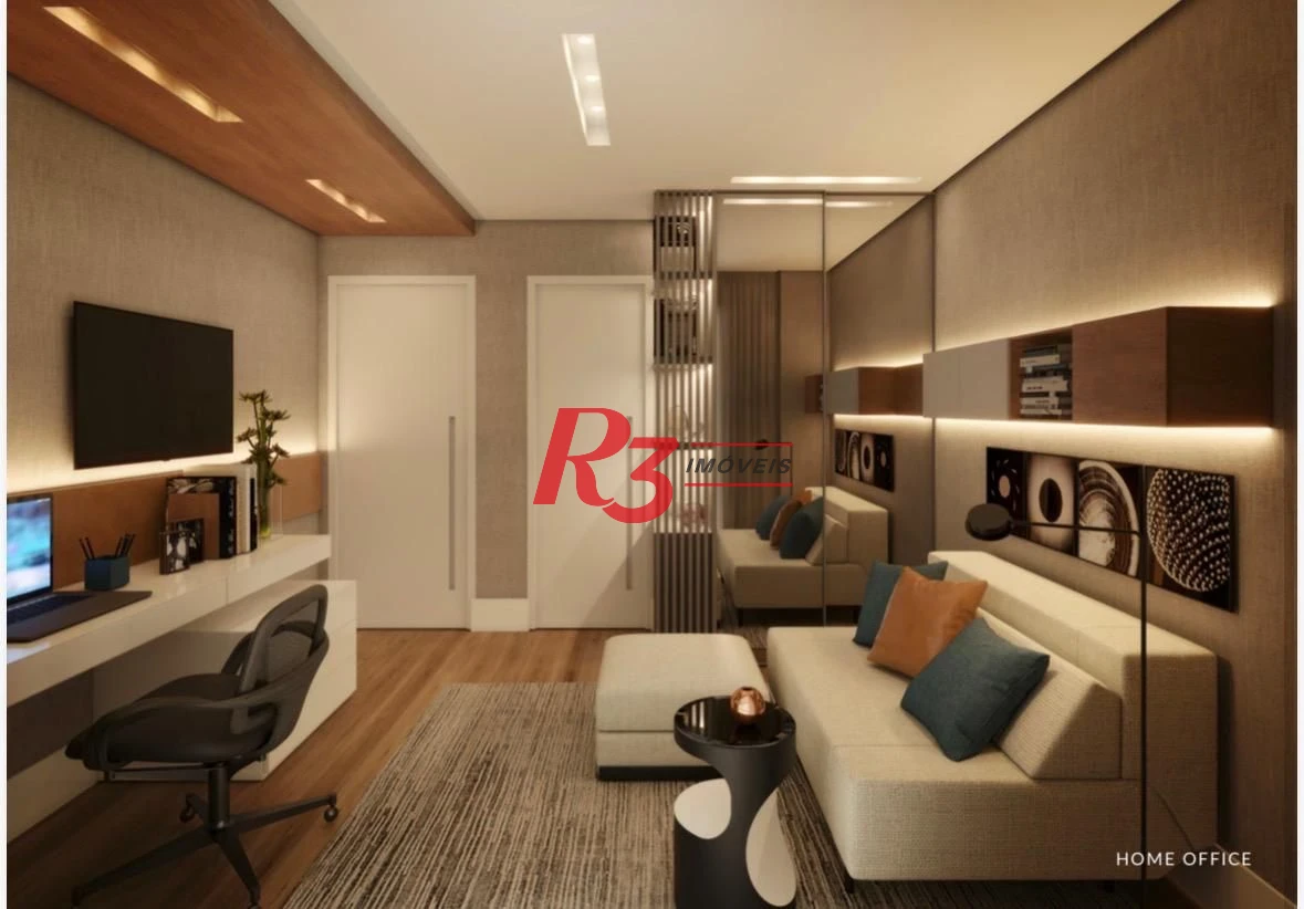 Apartamento com 2 dormitórios à venda, 113 m² por R$ 1.950.000,00 - Ponta da Praia - Santos/SP