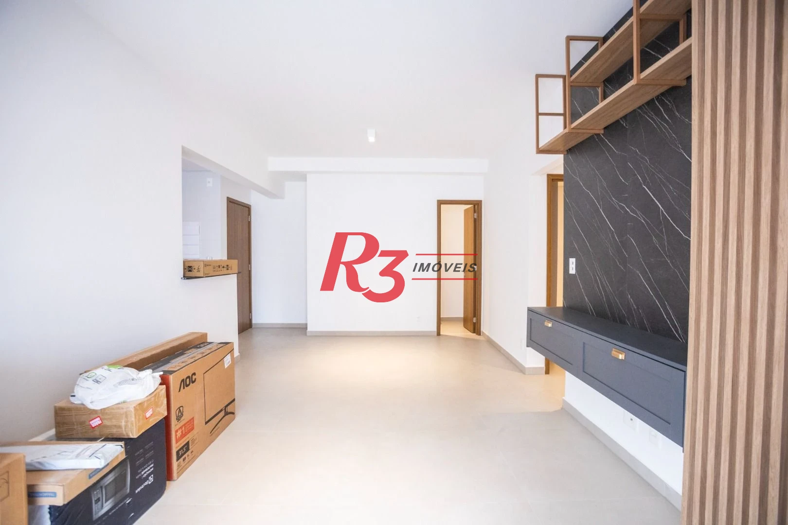 Apartamento com 2 dormitórios à venda, 74 m² por R$ 1.065.000,00 - Boqueirão - Santos/SP