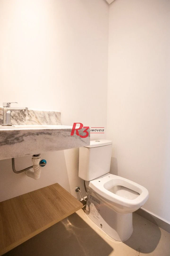 Apartamento com 2 dormitórios à venda, 74 m² por R$ 1.065.000,00 - Boqueirão - Santos/SP